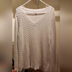Croft & Barrow cable knit sweater